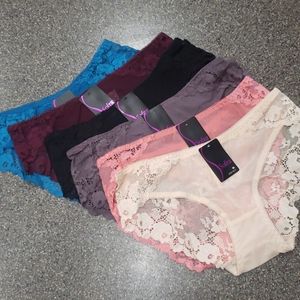 Sofra woman's Nylon Blend Lace panties